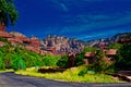 Blue Sky Enchantment Resort Sedona Royalty Free Stock Photo