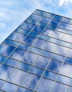 Blue Sky Glass Building Reflection Royalty Free Stock Photo