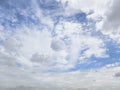 Blue sky and grey cloud Royalty Free Stock Photo