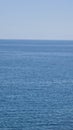 Blue sky hot weather and calm sea Royalty Free Stock Photo