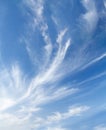 Blue sky and clouds Royalty Free Stock Photo