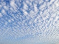 Blue sky with more cloud from morning time Royalty Free Stock Photo