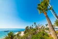 Blue sky over Laguna Beach Royalty Free Stock Photo