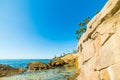 Blue sky over Laguna Beach Royalty Free Stock Photo