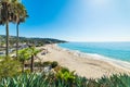 Blue sky over Laguna Beach Royalty Free Stock Photo