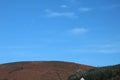 Frosty morning on the mountain of the Cynon Valley