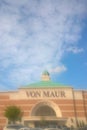 Blue Sky Over Shopping Mall