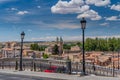 Blue Sky Over Toledo Royalty Free Stock Photo