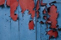 Blue old painting texture Royalty Free Stock Photo