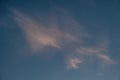 Blue Sky with puffy cloud .Air clouds