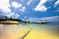 Blue Sky and Rock at Bintan Island Wonderfull Indonesia