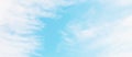 Blue sky in the soft white clouds Royalty Free Stock Photo