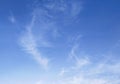 Blue sky with softy cloud Royalty Free Stock Photo