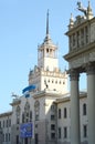 Blue sky Sulight Central Moscow Hippodrome Renovated in 1950 by Academician Zholtovsky August