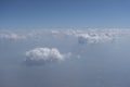 Blue sky with white cloud, close up, stock image, Kolkata, Calcuatta, West Bengal, India