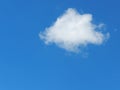 Blue sky, white cloud - good weather