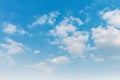 blue sky white cloud nature landscape backgropund Royalty Free Stock Photo