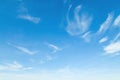 blue sky with white cloud nature landscape