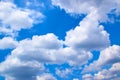 Blue sky with white clouds 171018 0146 Royalty Free Stock Photo