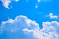 Blue sky with white clouds 170530 0206 Royalty Free Stock Photo