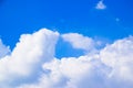 Blue sky and White clouds 171026 0104 Royalty Free Stock Photo