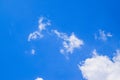 Blue sky and White Clouds 180930 0056 Royalty Free Stock Photo
