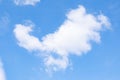 Blue sky white clouds Abstract nature skies Textured pattern background sky. Royalty Free Stock Photo