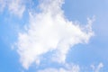 Blue sky white clouds Abstract nature skies Textured pattern background sky.peaceful sky and cloud in good weather day. Sky And Cl Royalty Free Stock Photo
