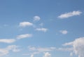 Blue sky and white clouds Royalty Free Stock Photo