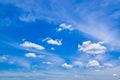 Blue sky with White clouds Background. 005 Royalty Free Stock Photo