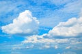 Blue sky white clouds background 171019 0211 Royalty Free Stock Photo