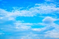 Blue sky white clouds background 171019 0240 Royalty Free Stock Photo
