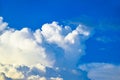Blue sky white clouds background 171116 0162 Royalty Free Stock Photo