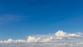 Blue sky with white clouds Royalty Free Stock Photo