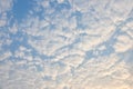 Blue sky and white clouds