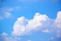 Blue sky and white clouds 171018 0162 Royalty Free Stock Photo