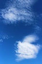 Blue sky and white clouds Royalty Free Stock Photo