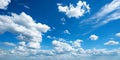 Blue Sky and White Clouds Royalty Free Stock Photo