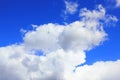 Blue sky and white clouds