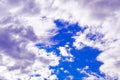 Blue sky and white clouds