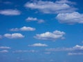 Blue sky with white clouds. Wallpape