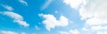 Soft clouds and blue sky Royalty Free Stock Photo