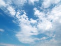 Blue skylight and clouds. Royalty Free Stock Photo