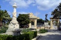 Blue skyline in Floriana,Malta