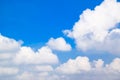 Blue skywith white clouds 171116 0090 Royalty Free Stock Photo