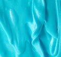 Blue slime as abstract background