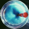 Blue slush