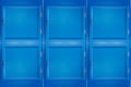 Blue small cabinet doors Royalty Free Stock Photo