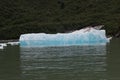 Blue Small Melting iceberg floating in Arctic Royalty Free Stock Photo