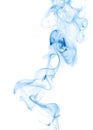 Blue smoke Royalty Free Stock Photo